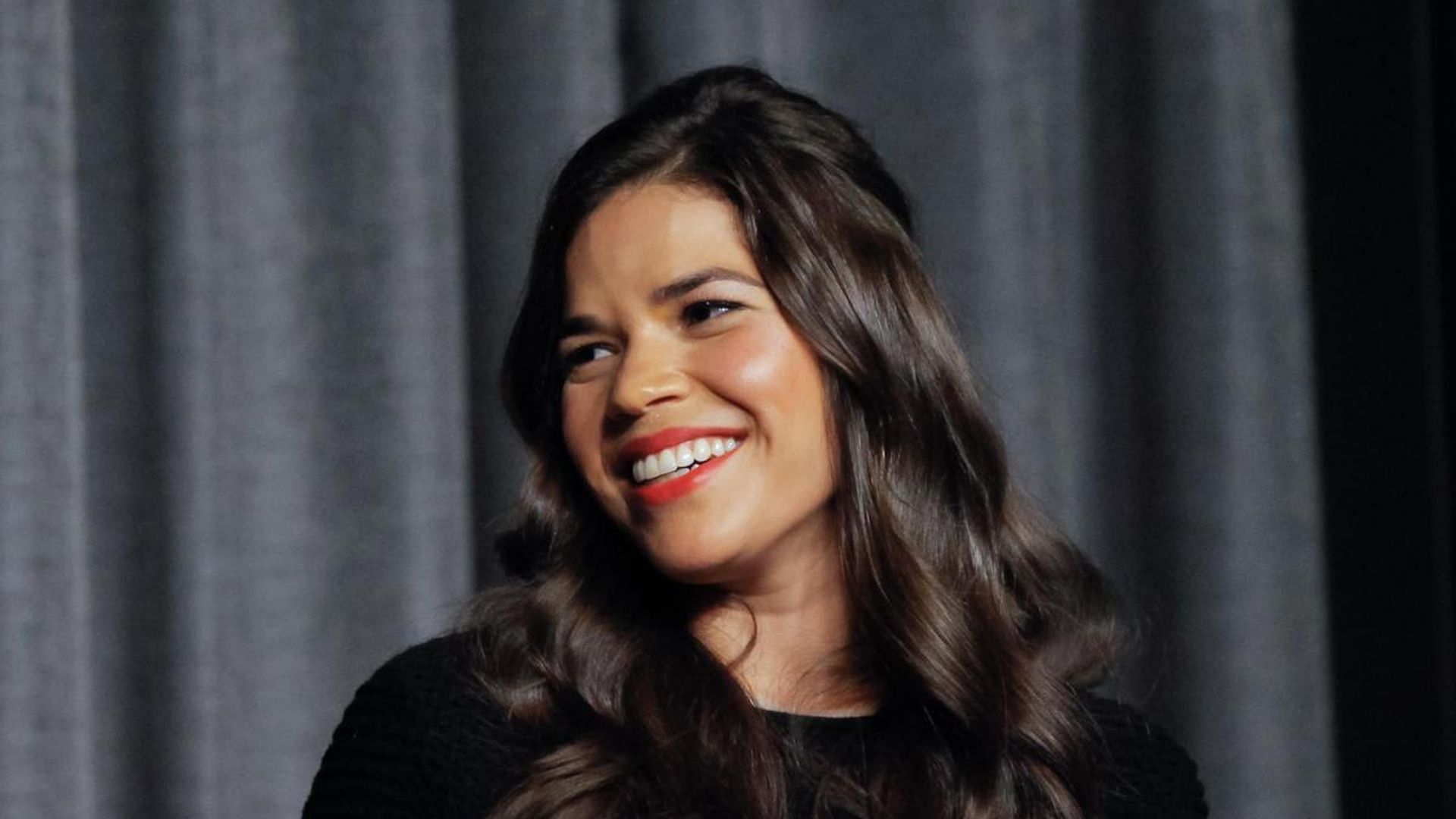America Ferrera fixes her shiny T-zone in a relatable post