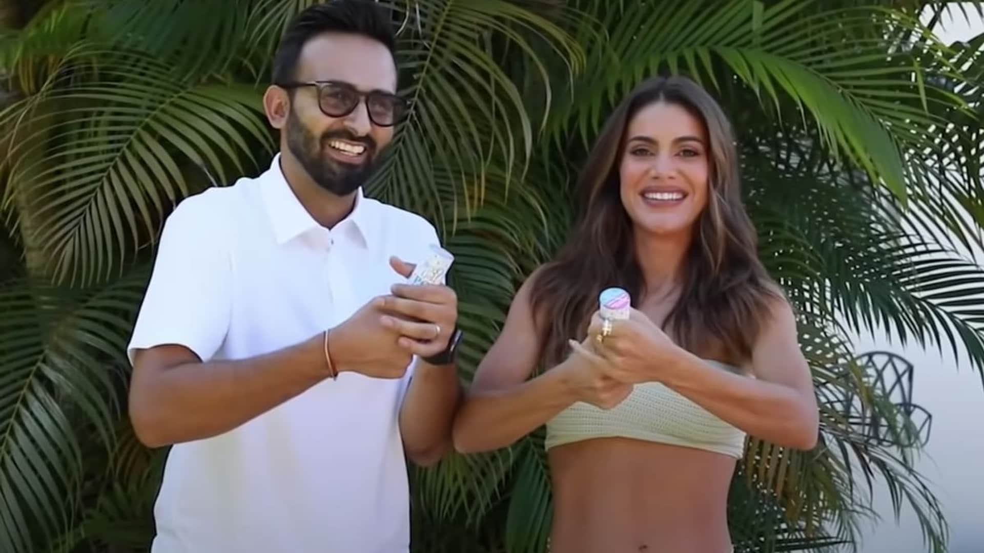 Camila Coelho and her husband, Icaro Coelho, revealed the gender of their baby