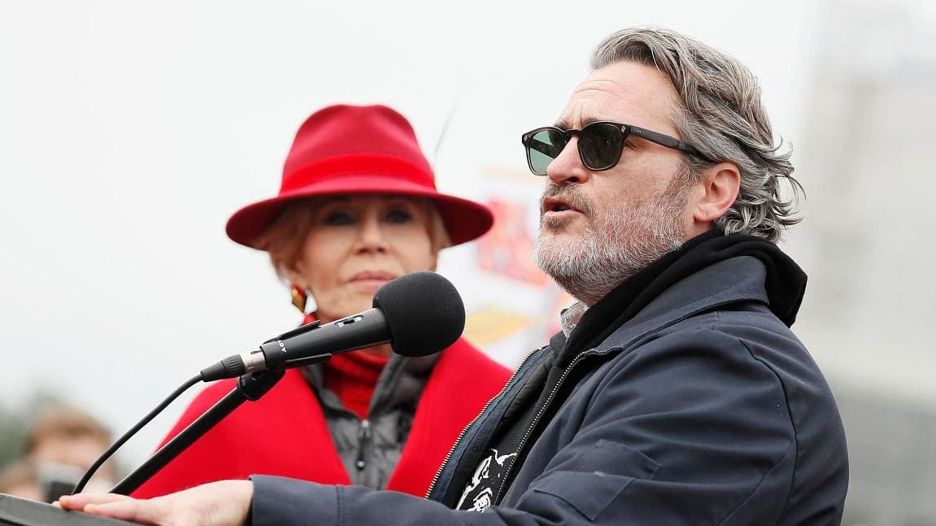 Joaquin Phoenix is arrested for taking a stand on climate change with activist Jane Fonda