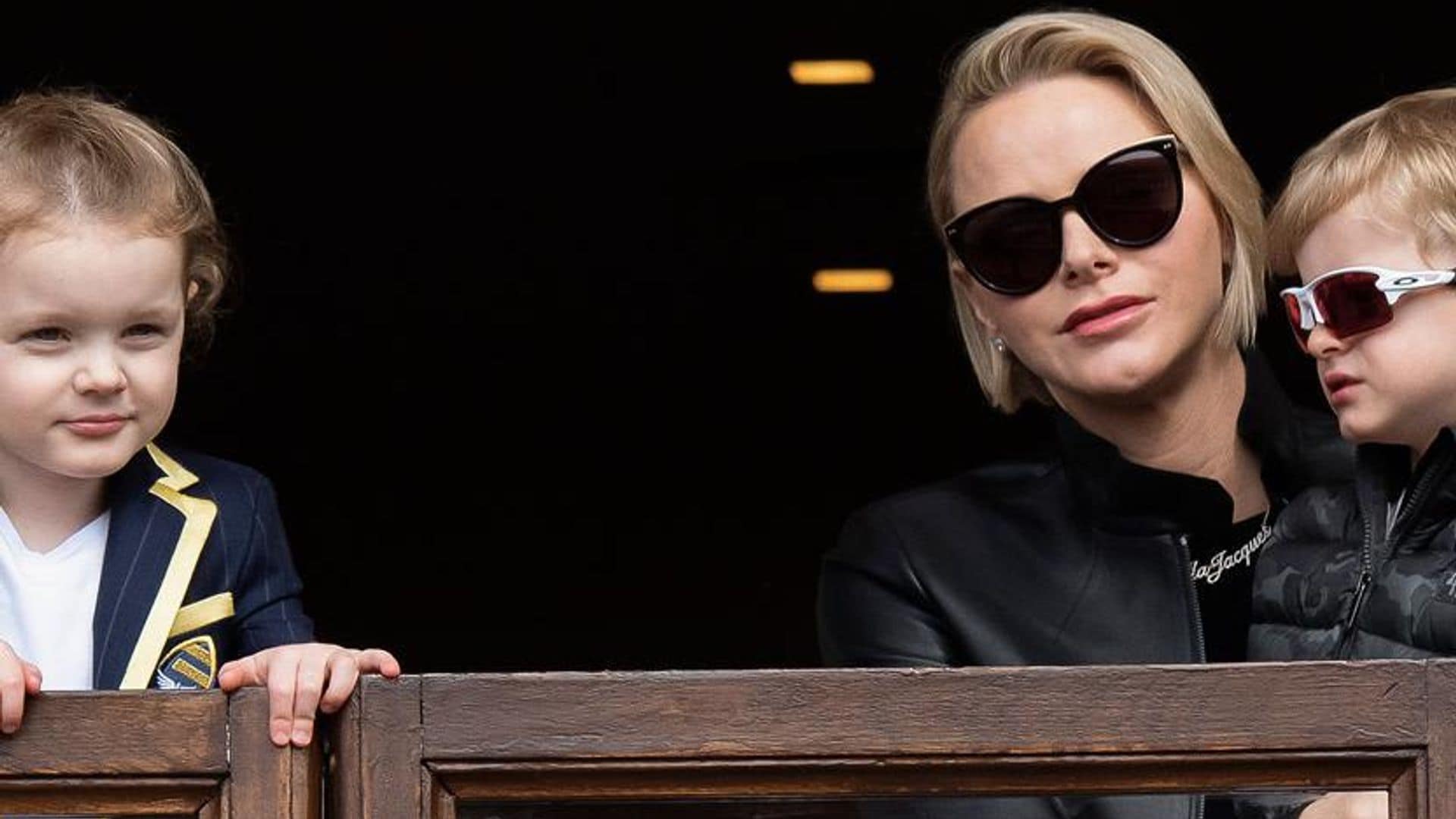Princess Charlene wears name necklace in sweet tribute to royal twins