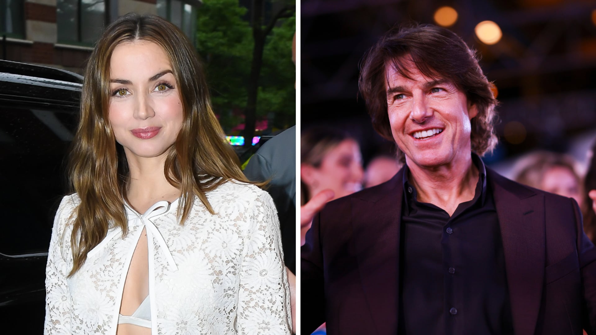 Tom Cruise and Ana de Armas enjoy a dog date after Oasis concert
