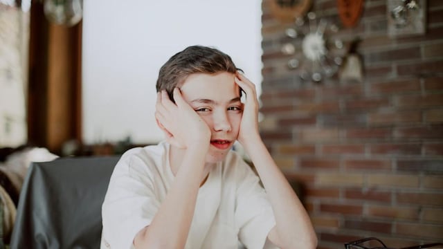 Bored teen