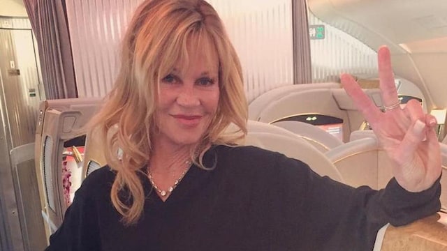Melanie Griffith posts sexy selfie in lingerie