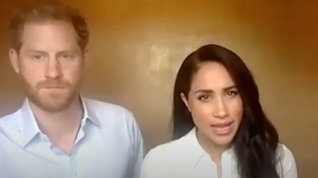Meghan Markle and Prince Harry participate in conversation on fairness and justice