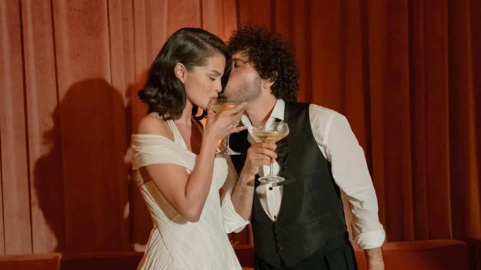 The reception was about love, laughter, and intimate moments.
