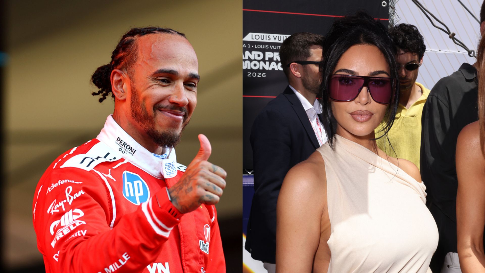 Lewis Hamilton breaks silence on Kim Kardashian at Monaco — 'She does that for me every day'