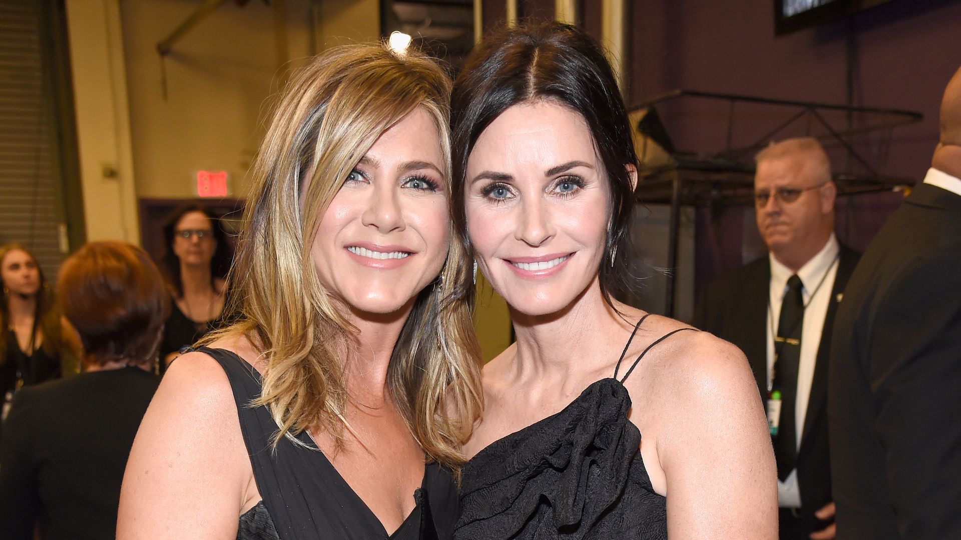 Jennifer Aniston and Courtney Cox attend the American Film Institute's 46th Life Achievement Award Gala 