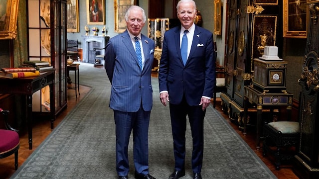 Did President Biden break protocol with King Charles?