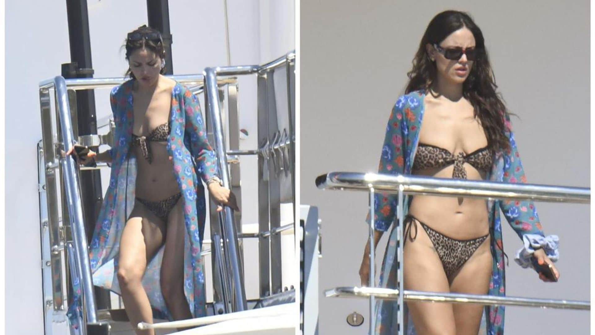Eiza González looks stunning in a bikini in Italy
