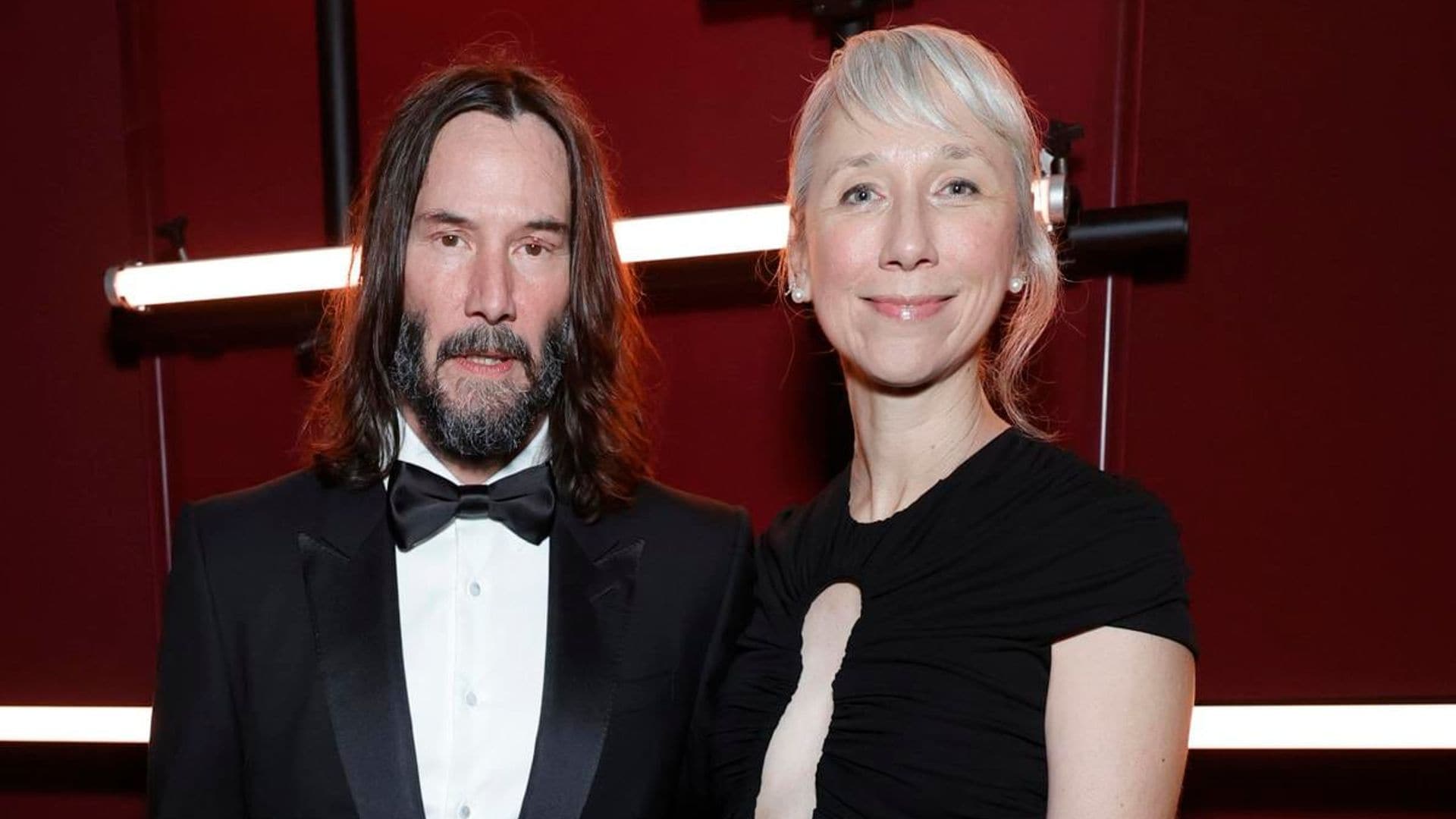 Keanu Reeves and his girlfriend Alexandra Grant dazzle at the LACMA Gala
