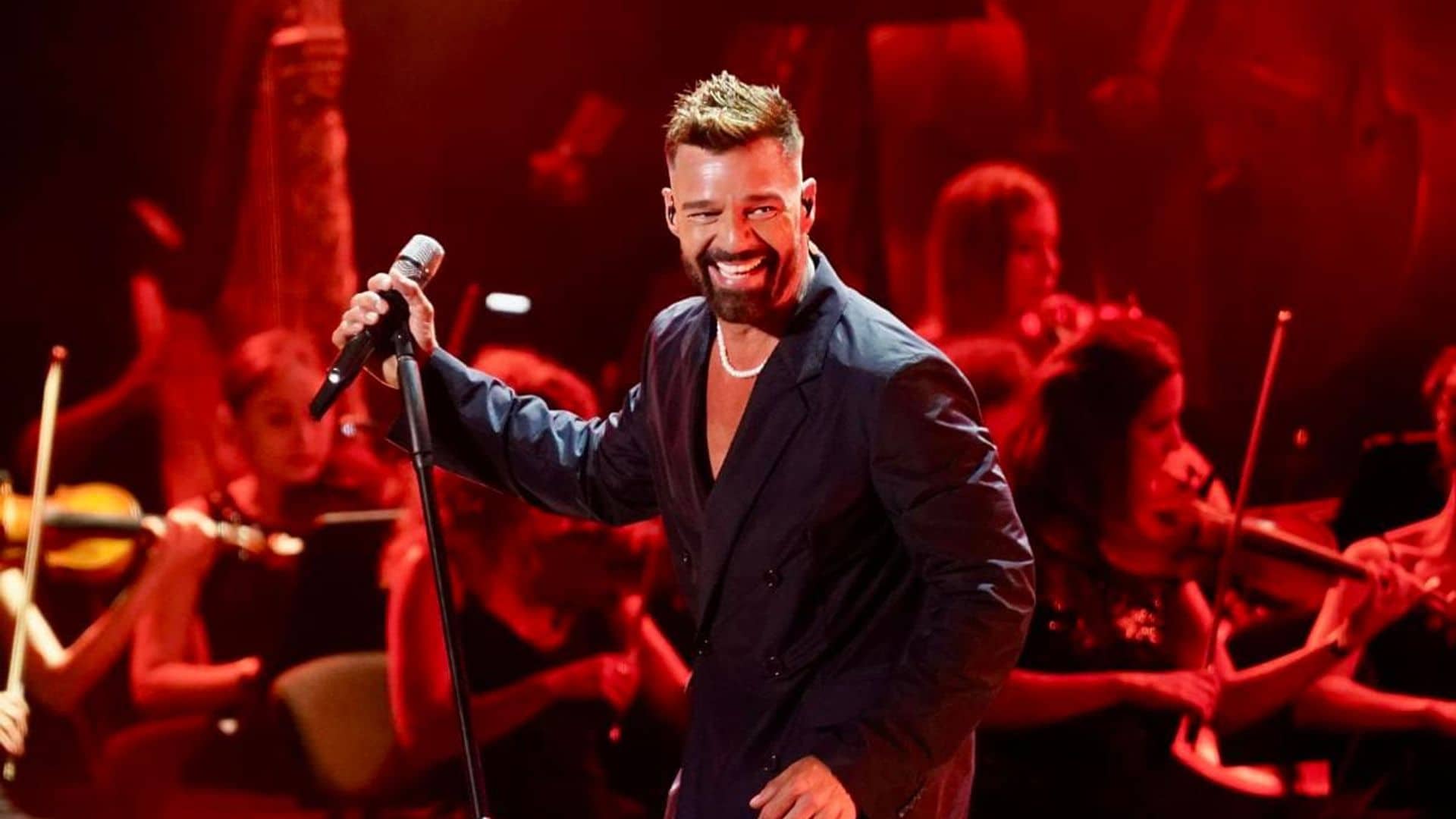 Ricky Martin shares emotional statement at concert following divorce announcement
