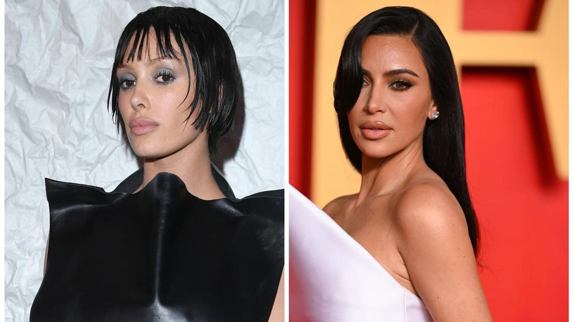 Kim Kardashian and Bianca Censori hang out at Kanye West’s listening party