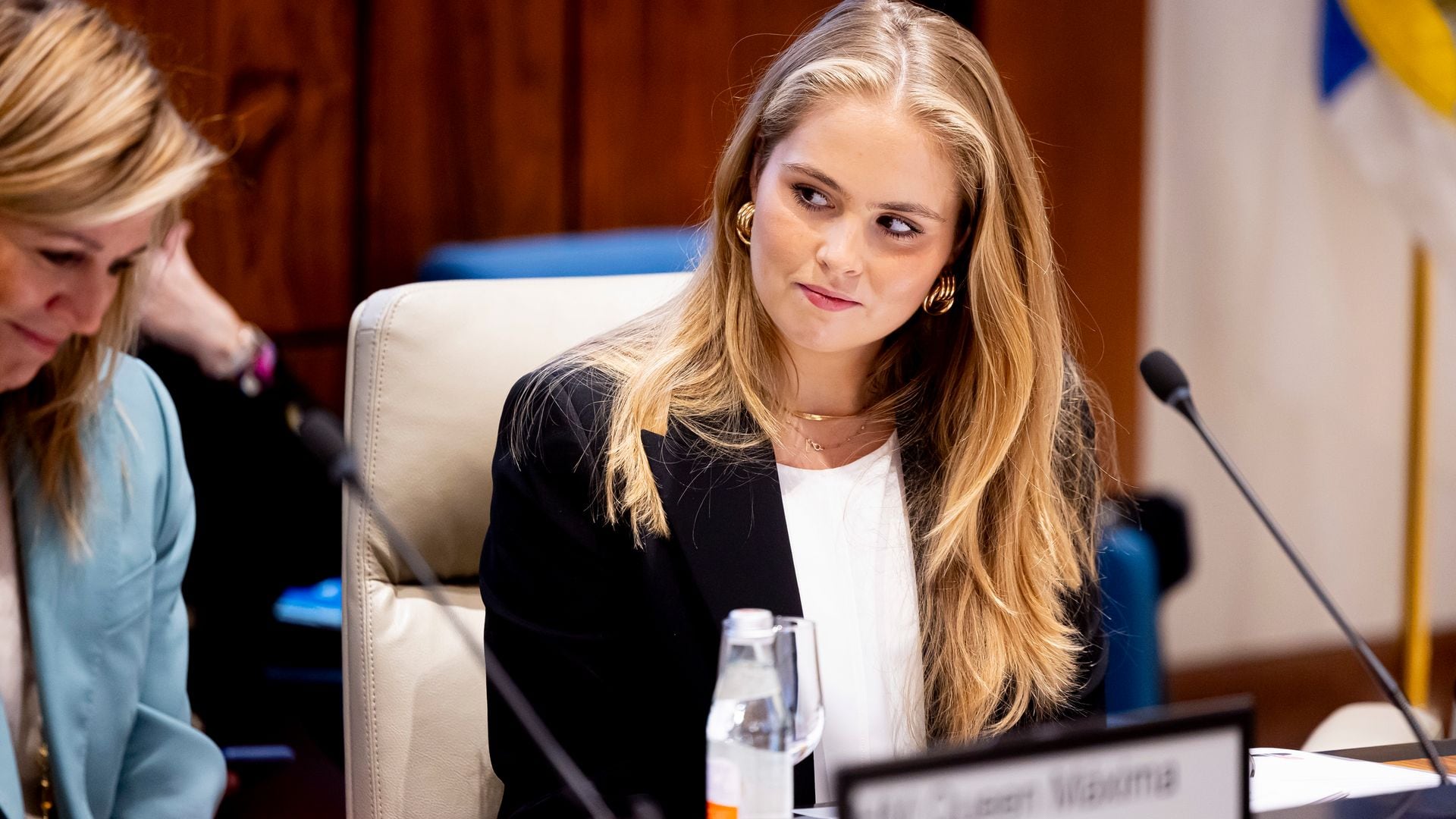 La princesa Amalia de Holanda lleva un vestido lleno de historia familiar