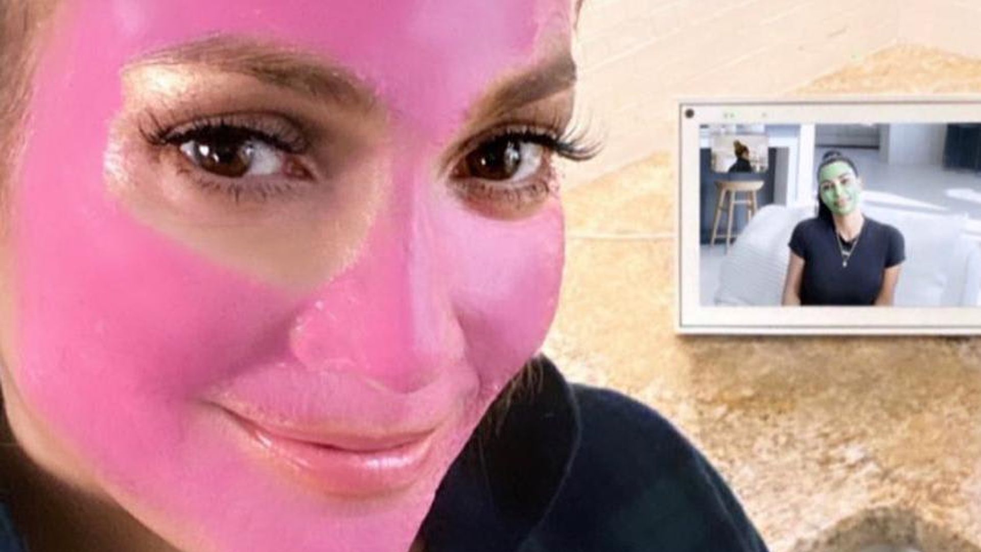 JLo and A-Rod share a beauty moment with Kim Kardashian proving skincare is key for the holidays