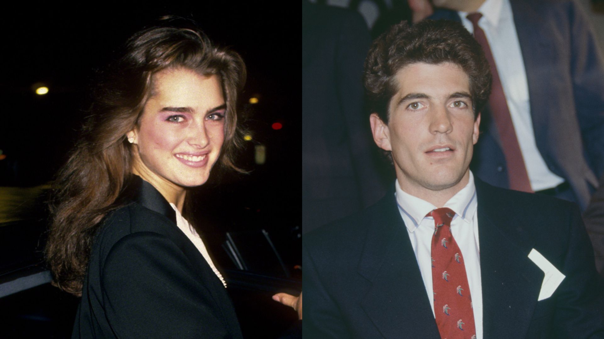 Brooke Shields reminisces about her 'crazy crazy crush' on JFK Jr