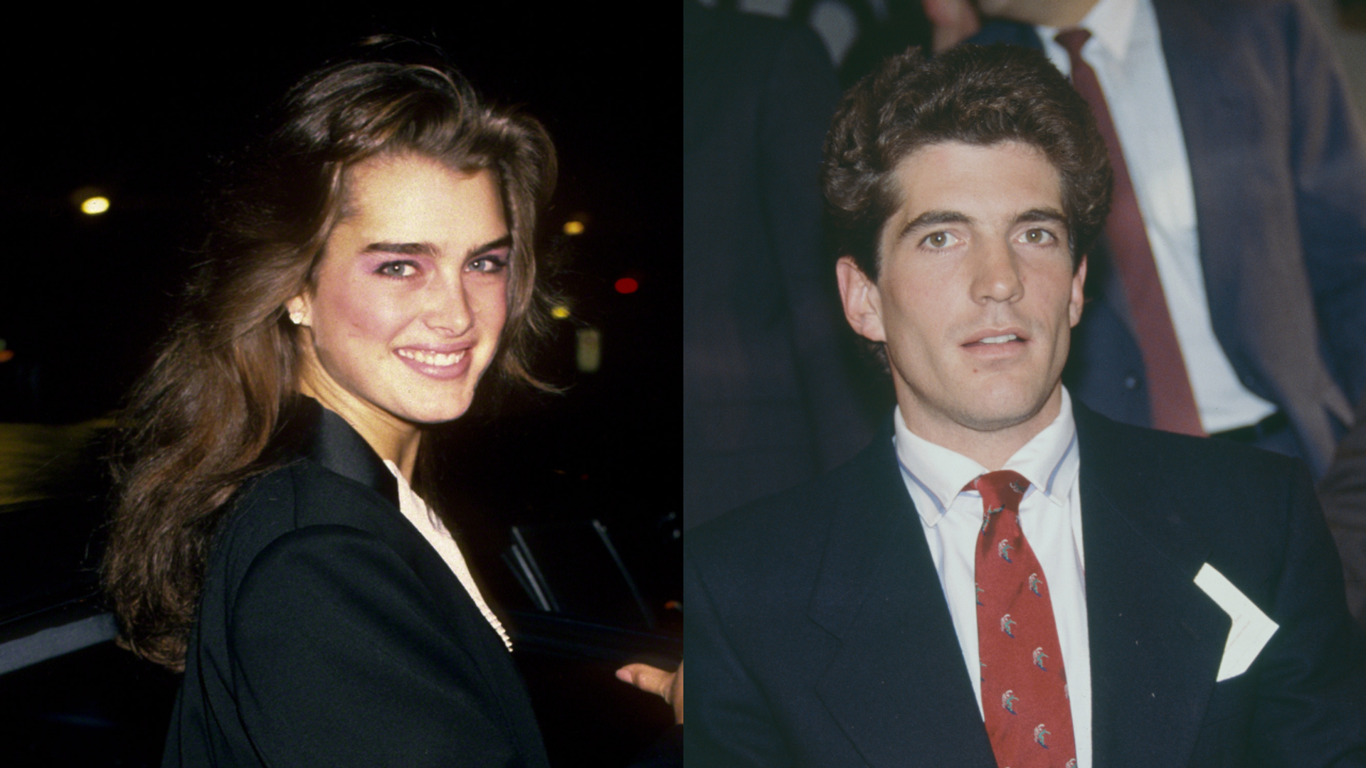 Brooke Shields reminisces about her 'crazy crazy crush' on JFK Jr