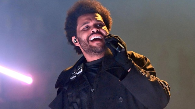 The Weeknd Performs At Mercedes-Benz Stadium