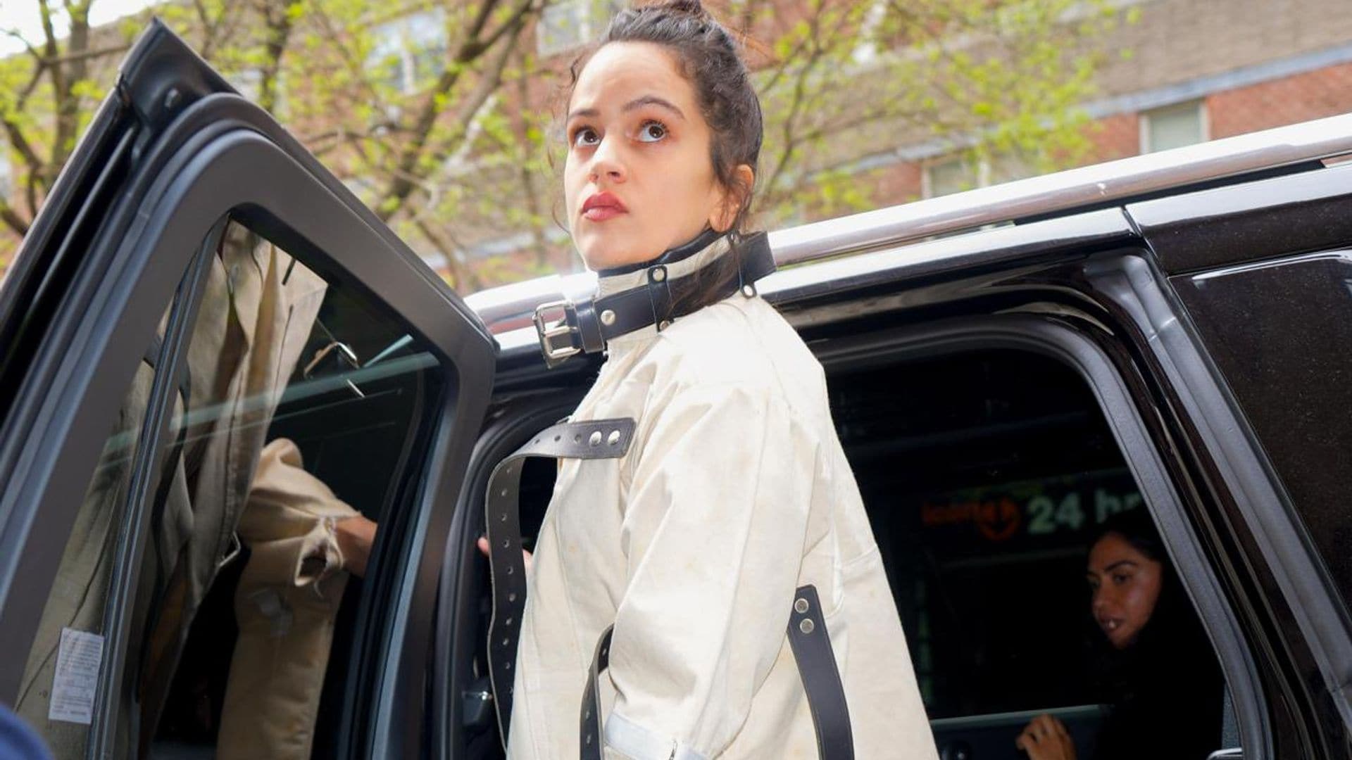Rosalía’s effortless chic: Her latest beige street-style ensemble