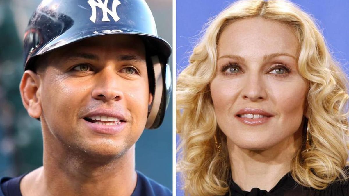 Remembering the rumored fling between ARod and Madonna