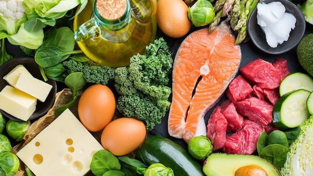 Variedad de alimentos saludables