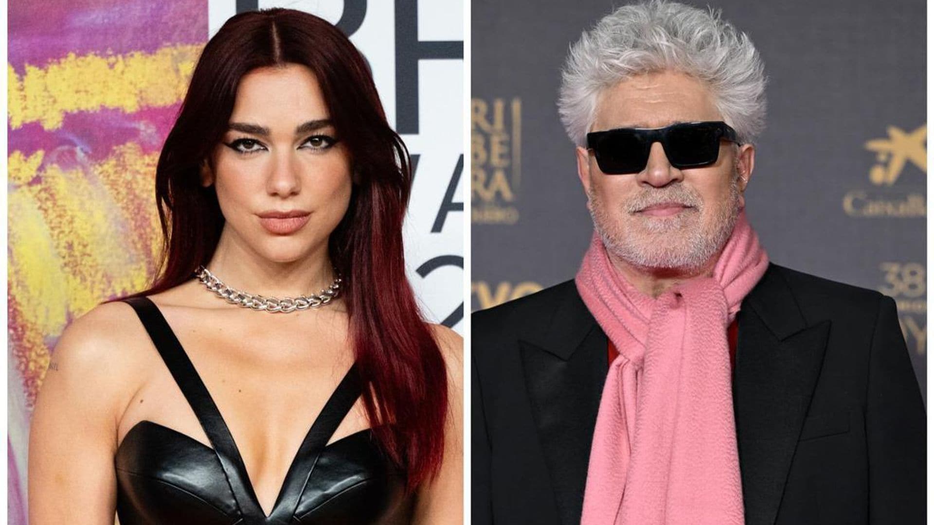 Dua Lipa hangs out with Pedro Almodóvar, Julianne Moore and Tilda Swinton in Madrid
