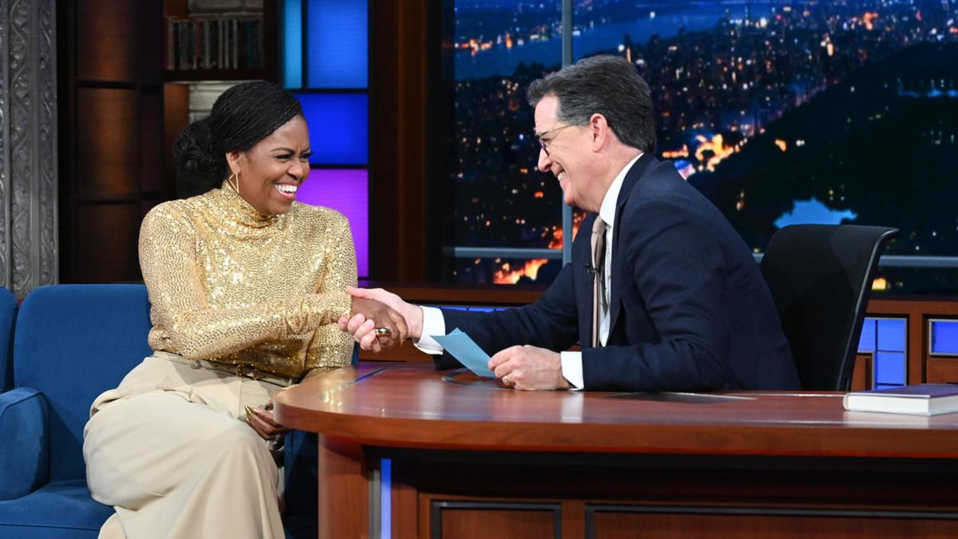 Michelle Obama talks about being a role model for daughters