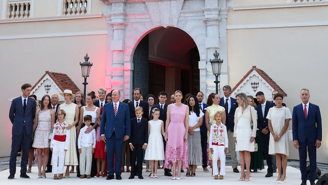 Royal family celebrates Prince Albert of Monaco's ascension celebration