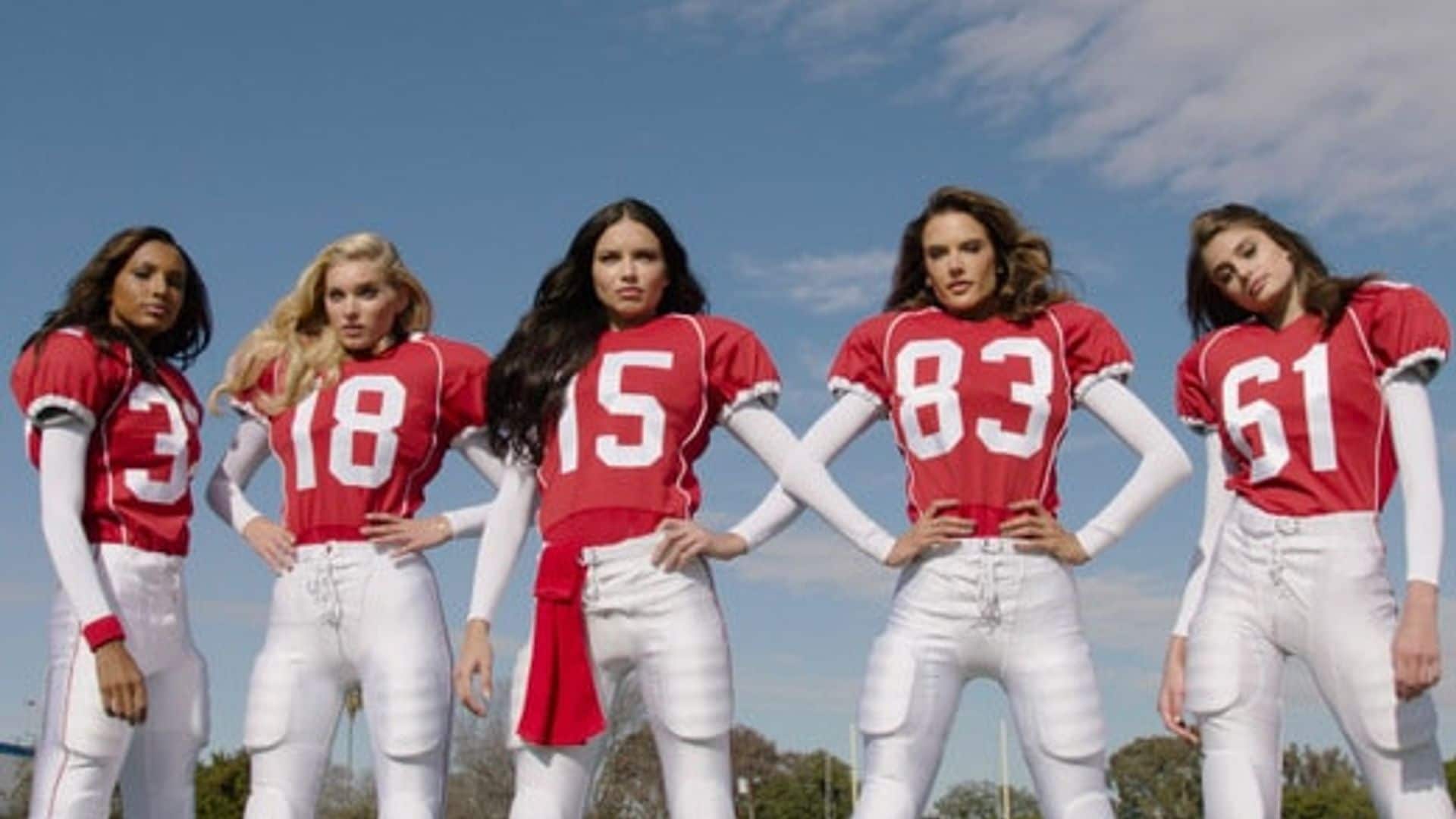 Victoria's Secret Angels "score more" in Super Bowl commercial