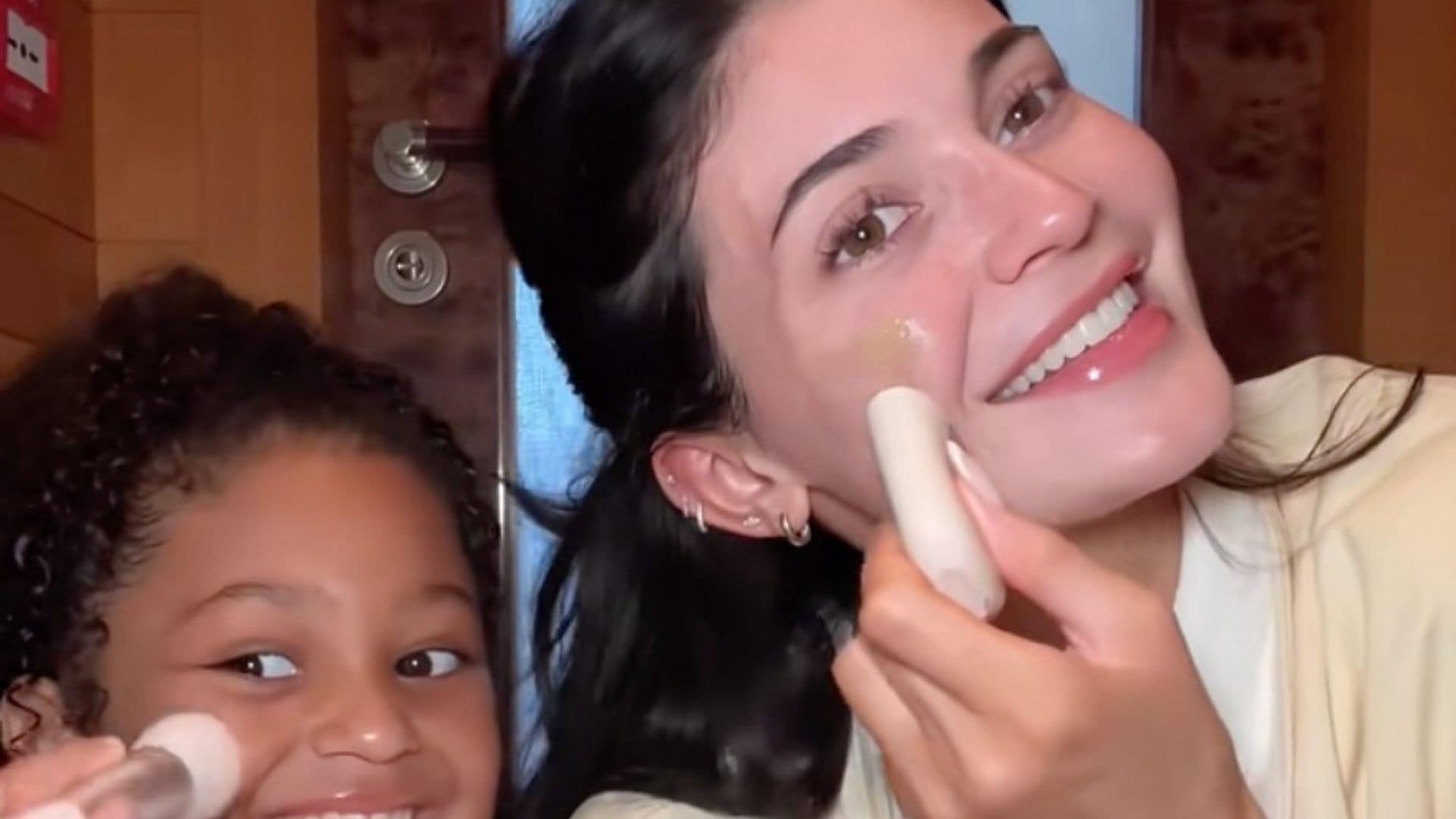 Kylie Jenner reveals sweet beauty advice she gave daughter Stormi while in Greece