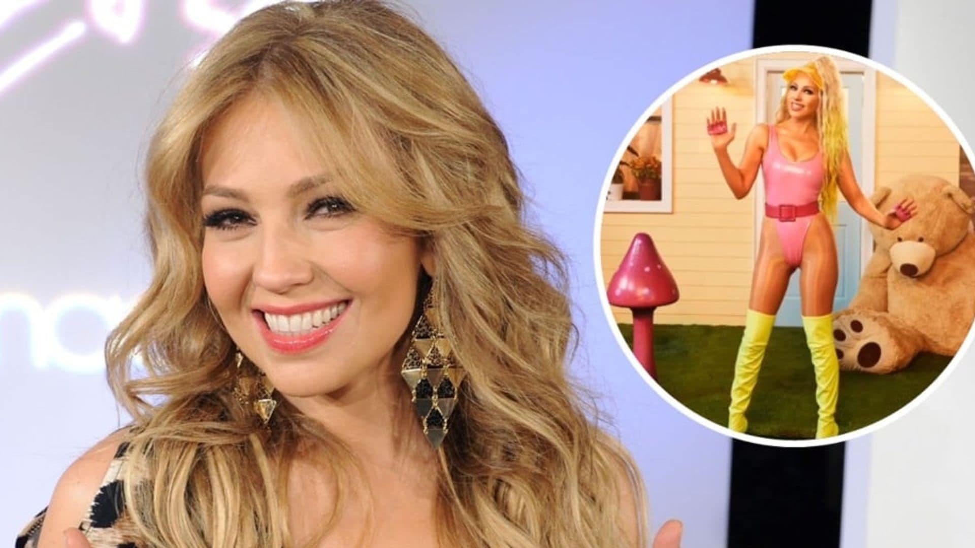 Thalía responds to claims she has offended her male followers