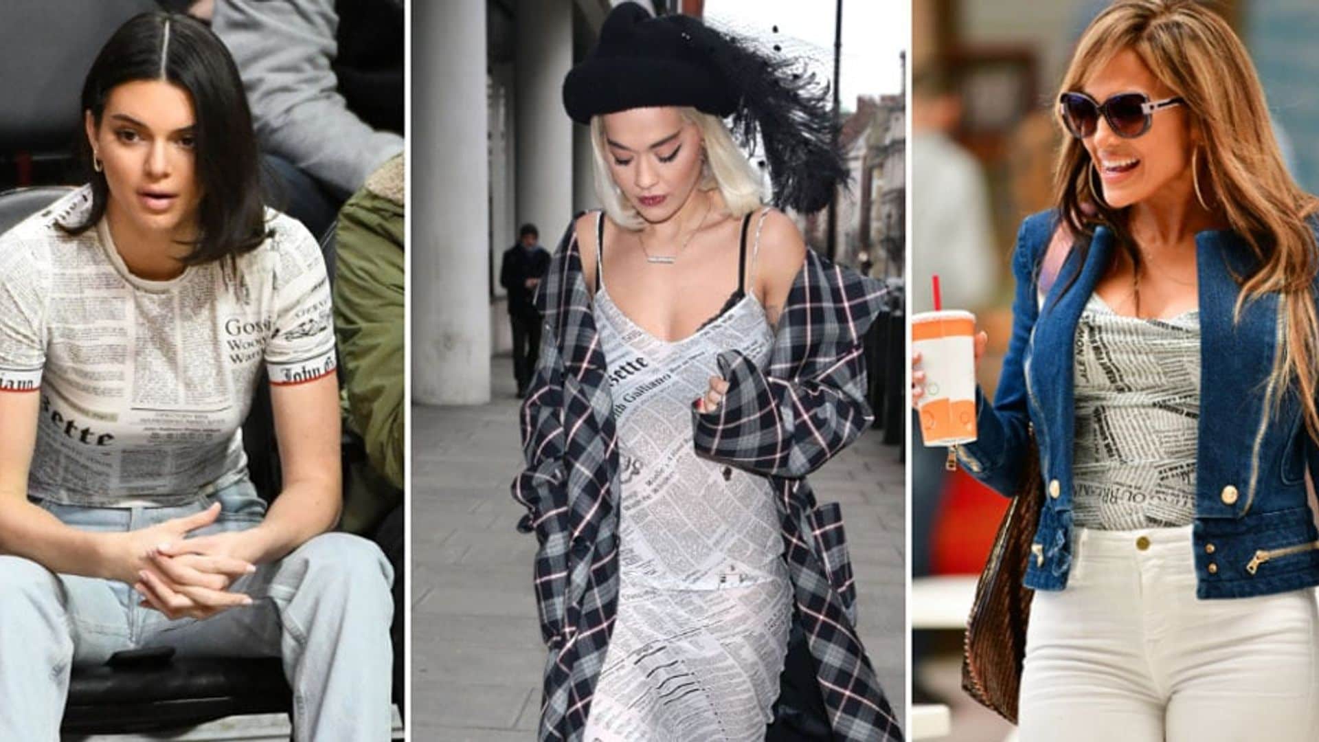 Extra, Extra: Jennifer Lopez and more who have rocked the newspaper-print trend