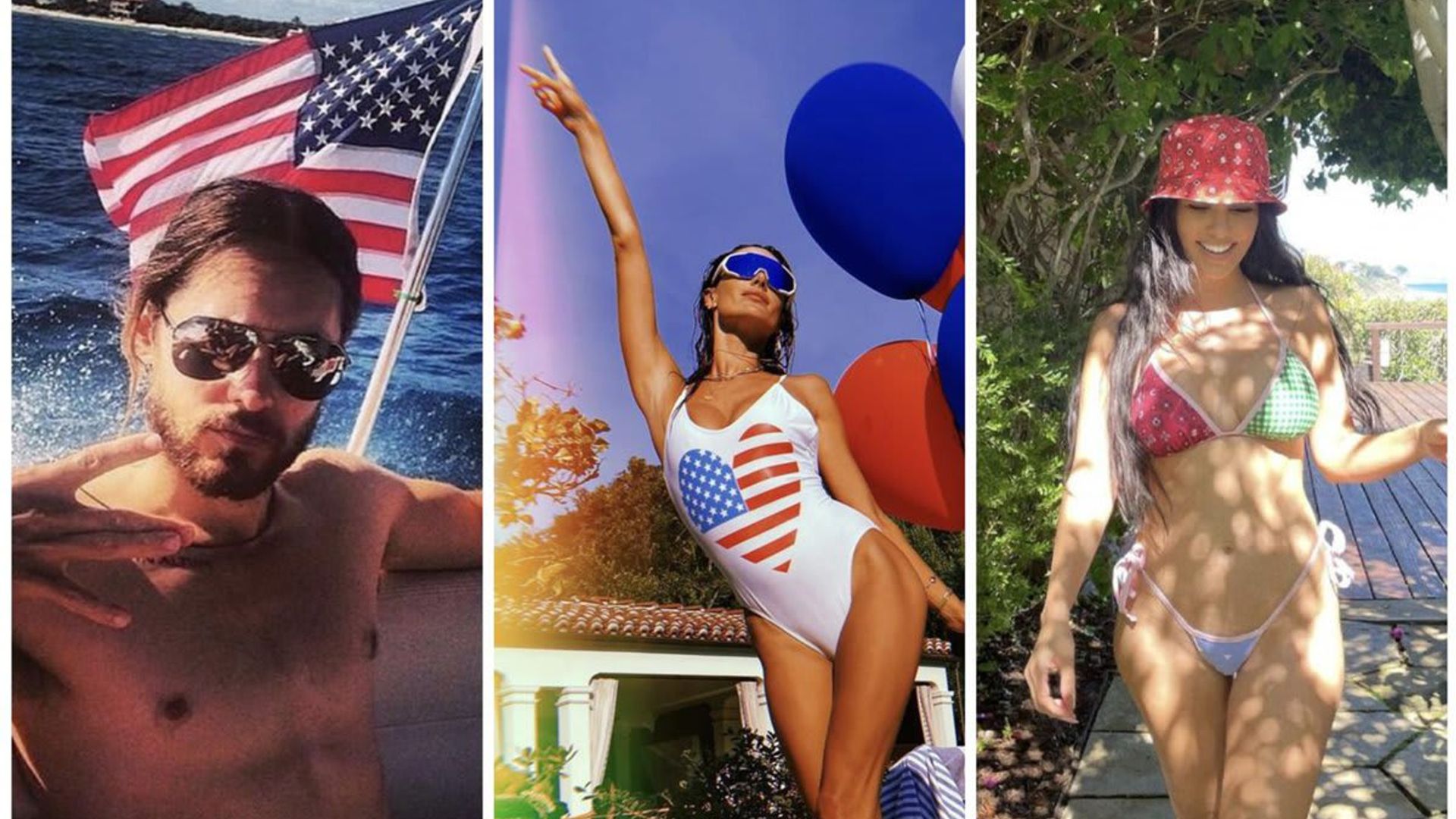 Here's how celebrities celebrated the fourth of July