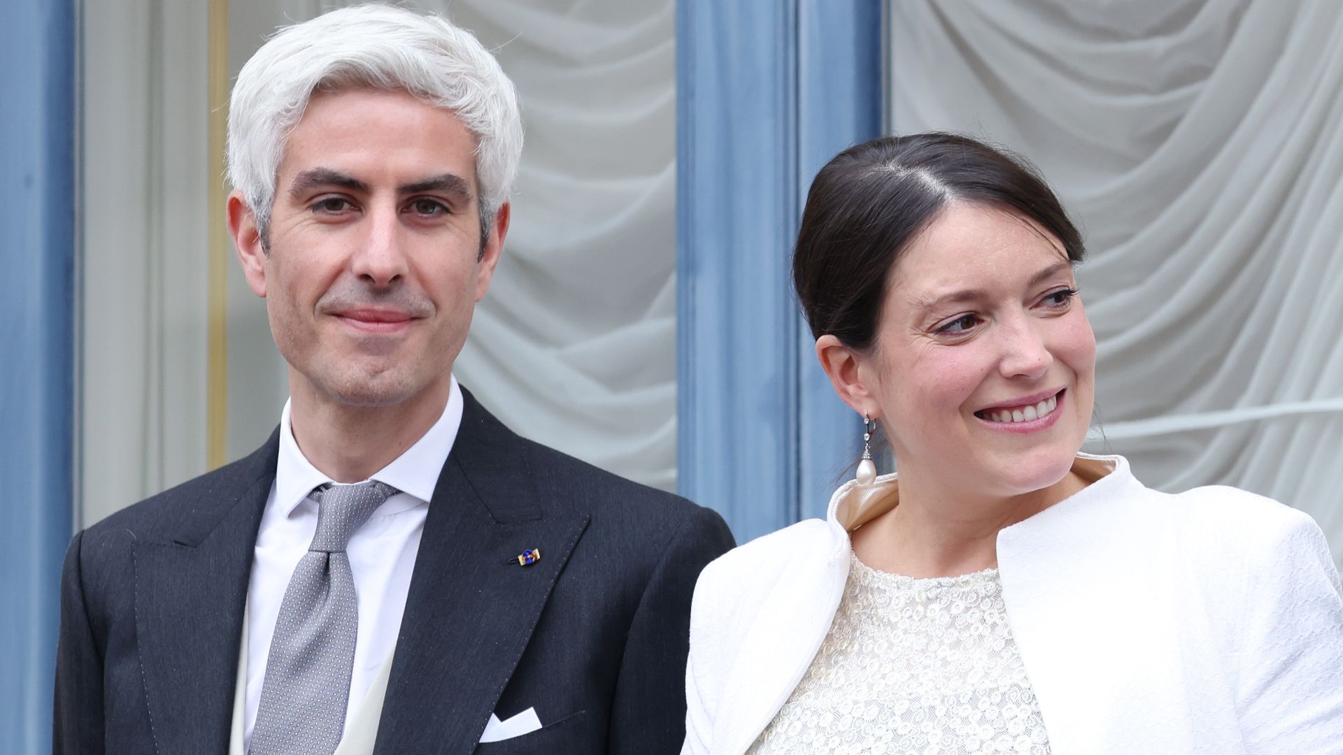 Princess Alexandra of Luxembourg shows off baby bump on historic day for family