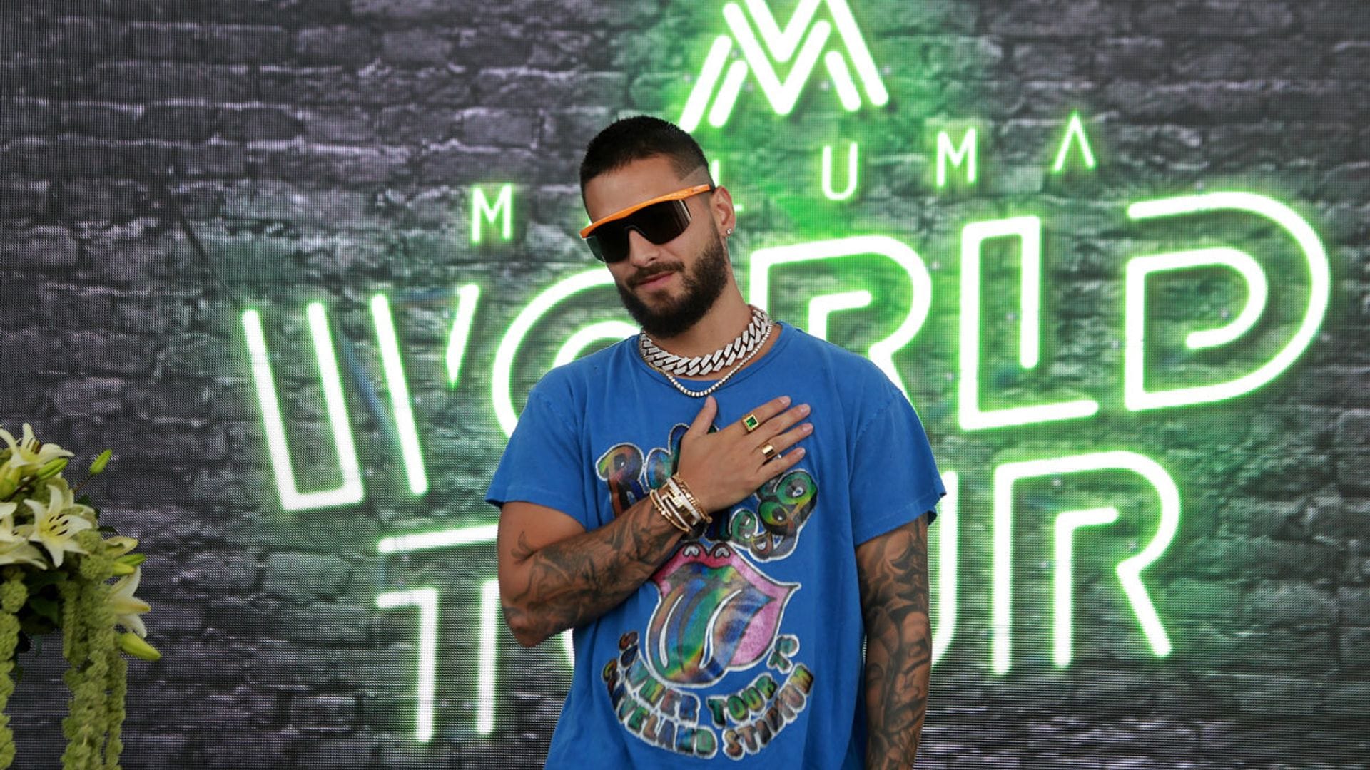 11:11 World Tour: Maluma announces he will hit the road for the first time since his surgery