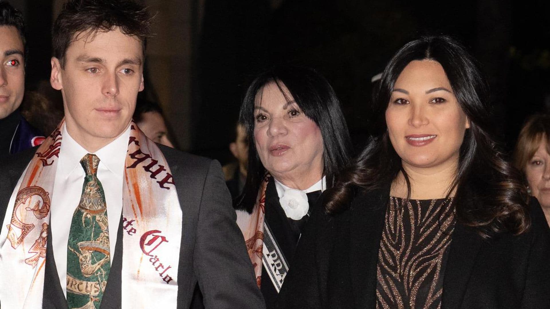 Parents-to-be Marie and Louis Ducruet share sweet moment at the circus