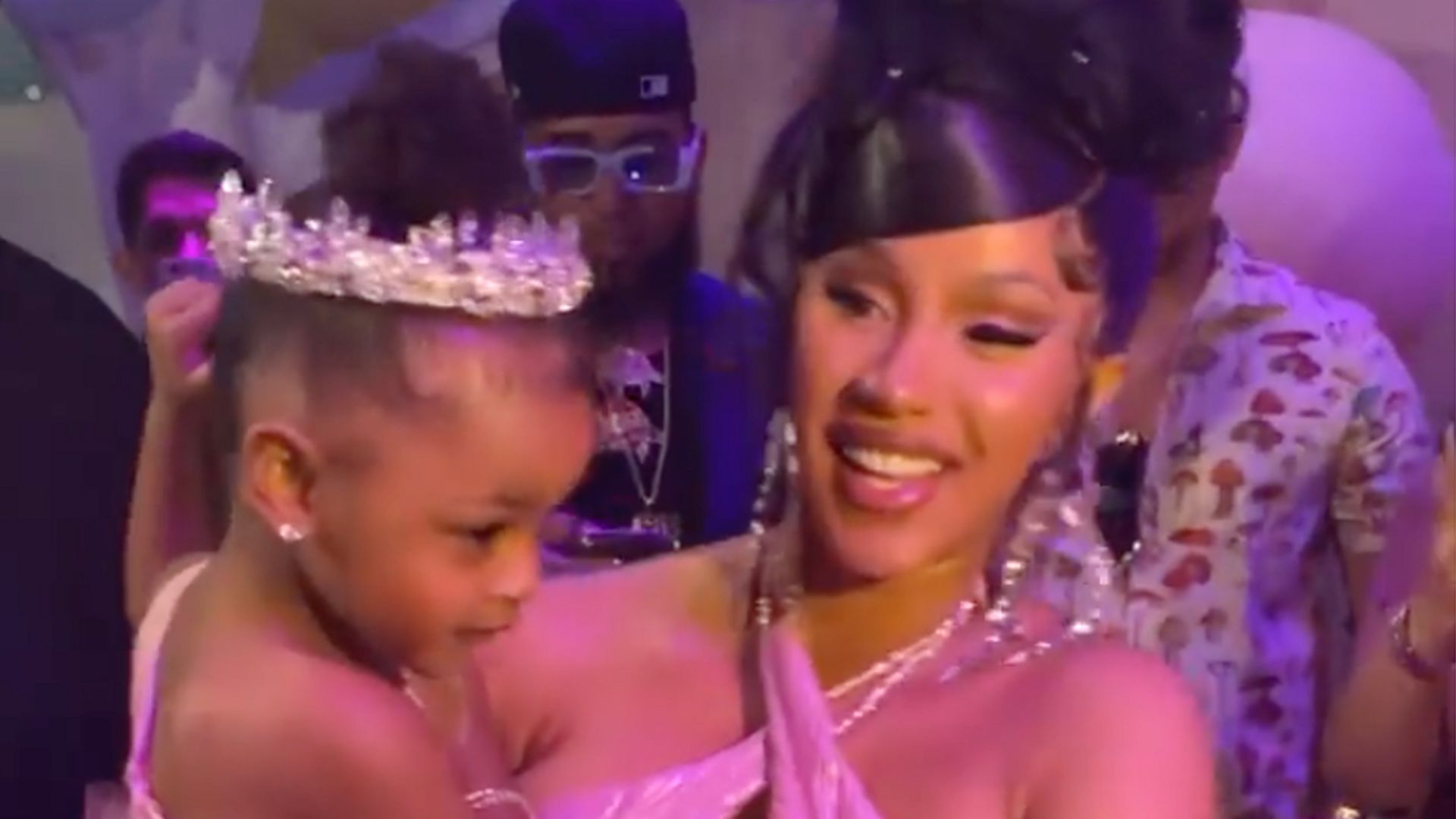 Cardi b word party necklace deals