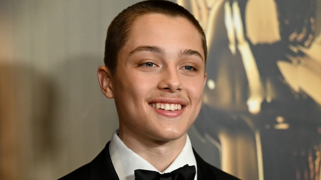 Knox Jolie-Pitt channels Brad Pitt after walking away from Muay Thai with a nosebleed