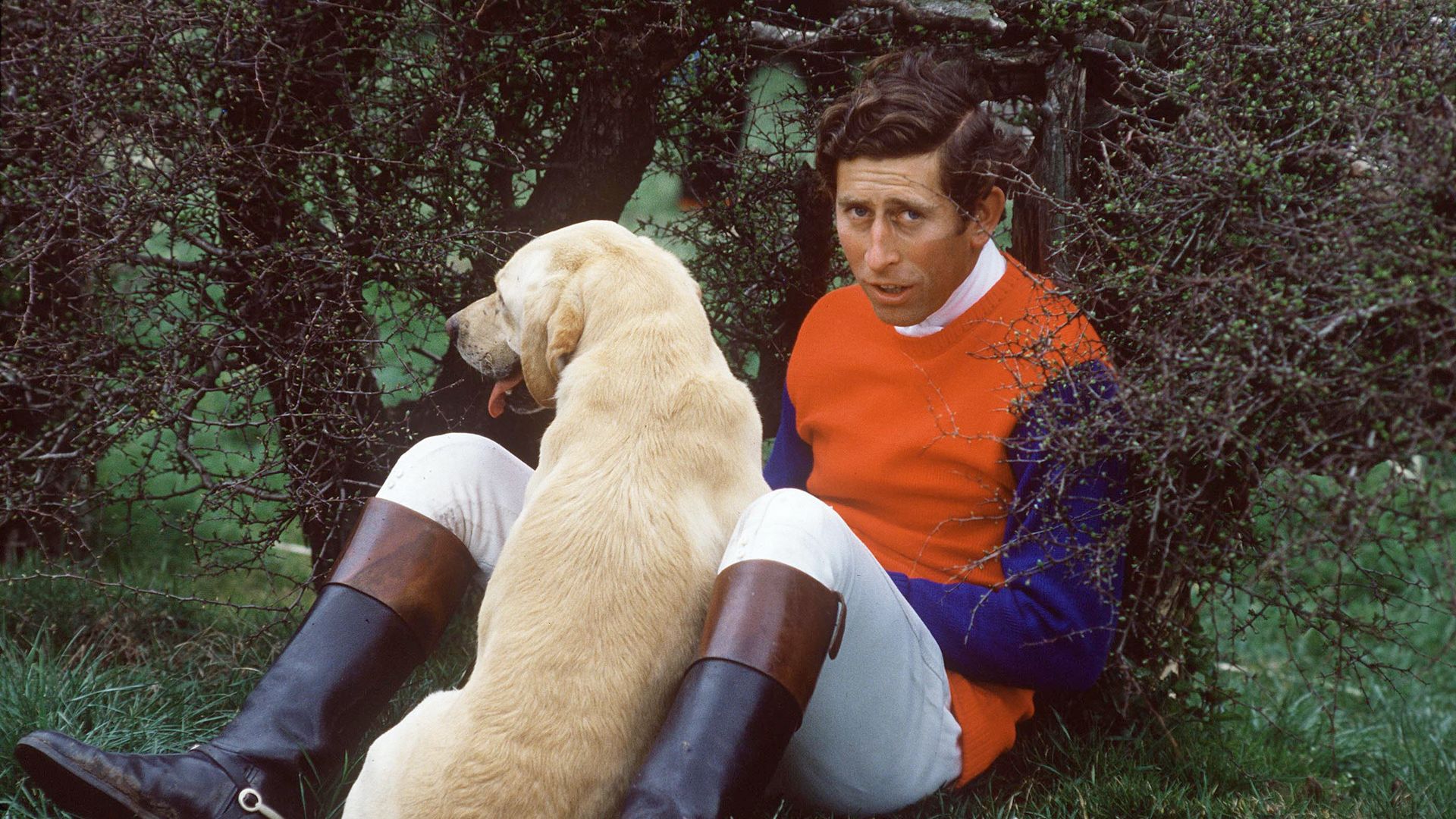Harvey used to accompany Charles to different hunts and fishing events