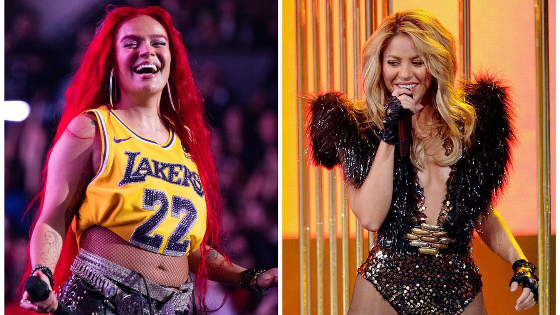 Karol G fuels rumors of a collaboration with Shakira after wearing a particular tank top