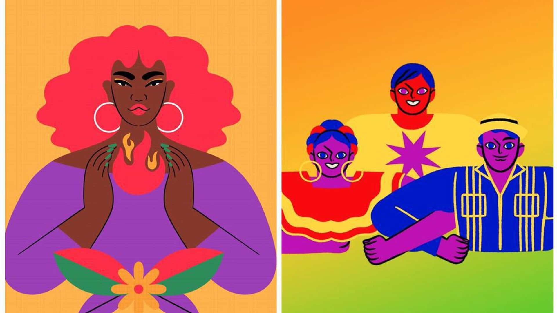 Latinx illustrators making your feed look like a virtual gallery