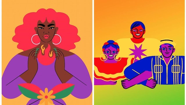 Latinx illustrators on Instagram