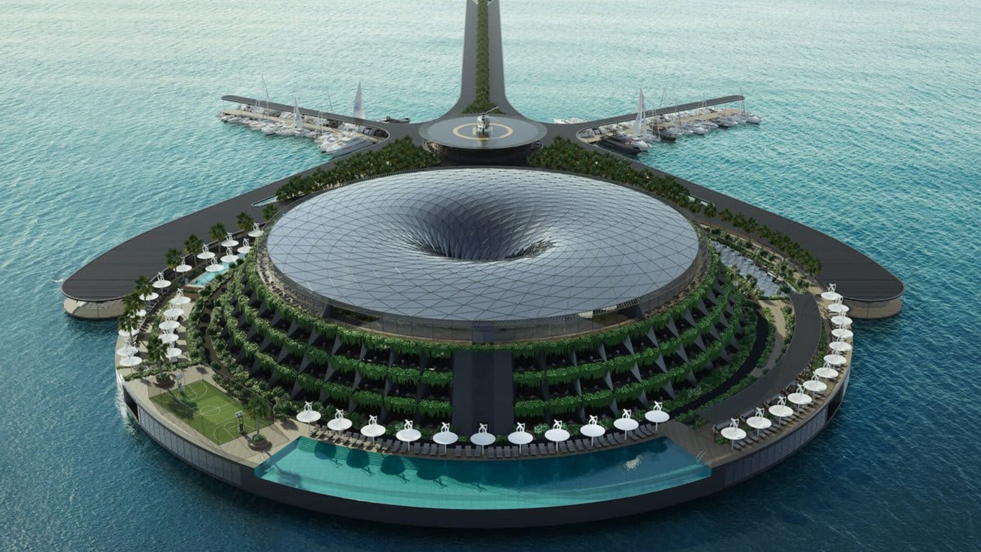 Qatar sets innovation bar high with luxury Eco-Floating hotel