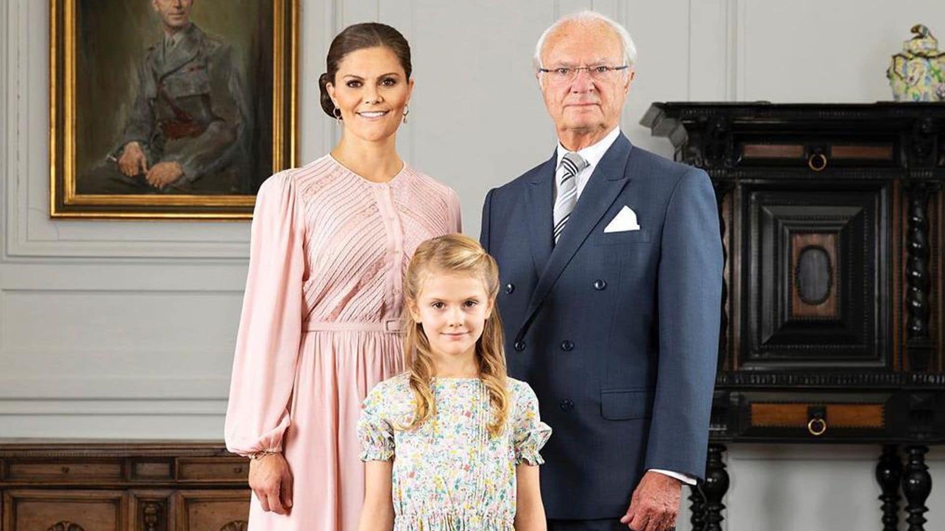 Swedish Royals release new official picture after removing royal status from Madeleine and Carl Philip’s children
