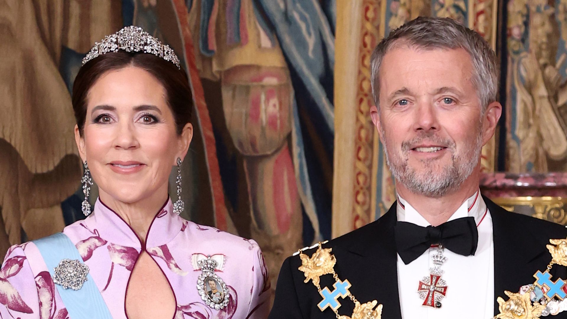 She wore some key pieces, including a convertible tiara passed down generations of Danish Queens