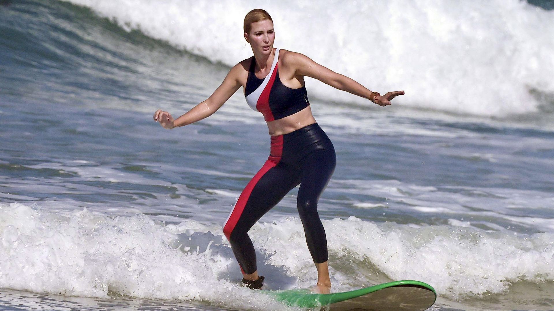 Ivanka Trump celebrates a surfing milestone during action-packed family vacation in Costa Rica