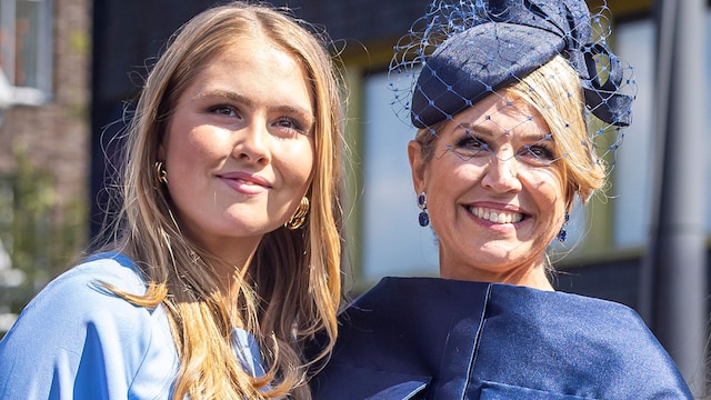 Queen Maxima and daughter Princess Amalia