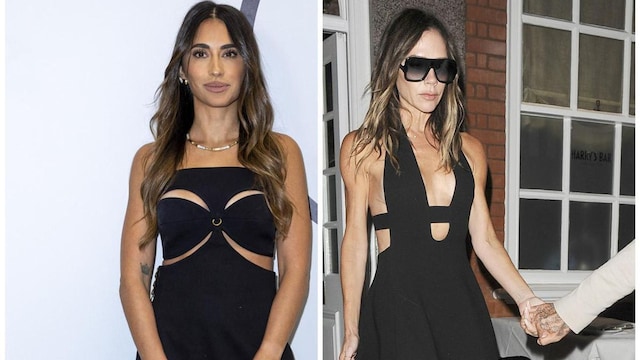 Antonella Roccuzzo and Victoria Beckham
