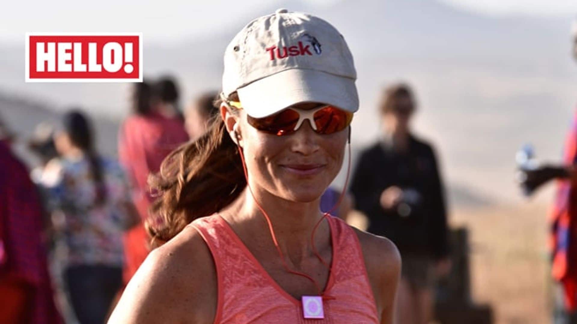 Pippa Middleton stuns at Wimbledon, opens up about marathon experience