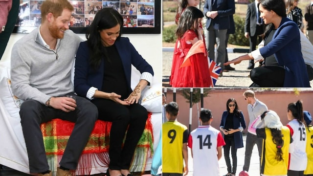 Meghan Markle and Prince Harry Morocco royal tour photos
