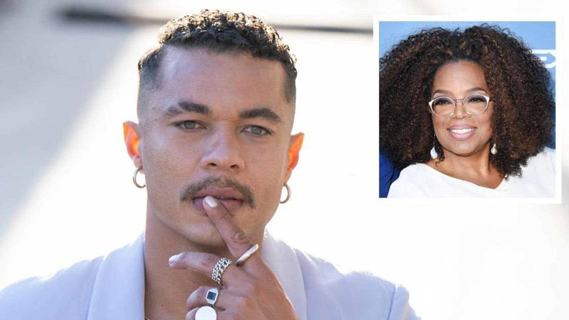 Ismael Cruz Córdova says his celebrity crush is Oprah Winfrey